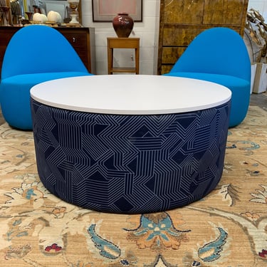 Mid Century Modern Round Coffee Table by Kimball