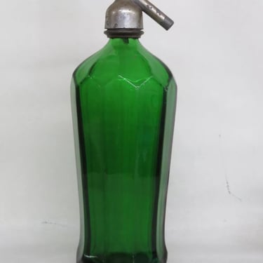 Rotellas Art Deco Bottle Green Seltzer 4007B