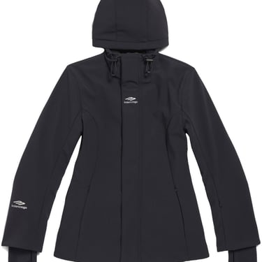 Balenciaga Women 3B Sports Icon Ski Parka Coat