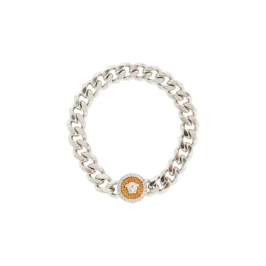 Versace "Chain Bracelet With Medusa Charm Men