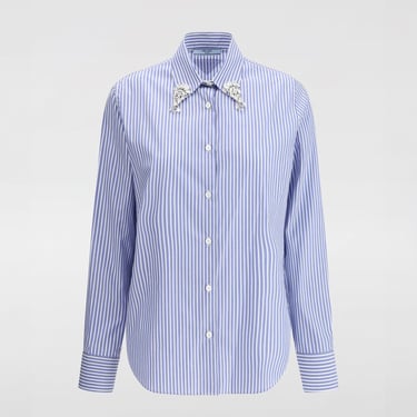 Prada Shirt Woman Gnawed Blue Women