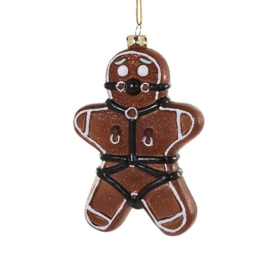 Naughty Gingerbread Man Ornament