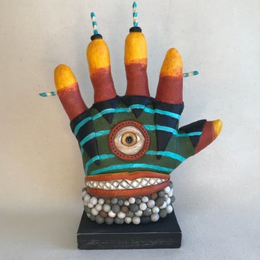 Surrealist Hand Sculpture by Bill Marhoefer