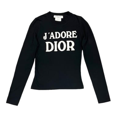 Dior J'Adore Black Long Sleeve