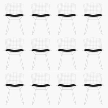 Bertoia Side Chair by Knoll Set of 12