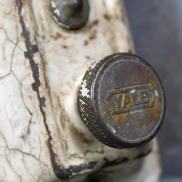 Vintage Yale Door Latch | Antique Door Hardware | Mechanism Frozen | Rustic Industrial 