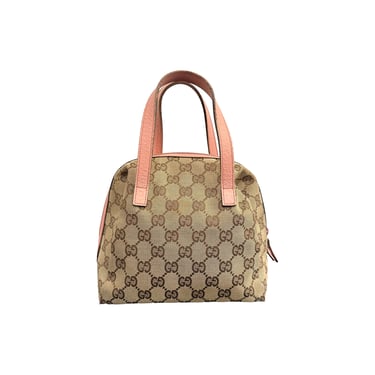 Gucci Pink Logo Shoulder Bag