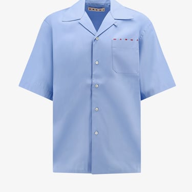 Marni Man Shirt Man Blue Shirts