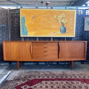 Danish Teak Credenza by H. W. Klein for Bramin, c. 1960s