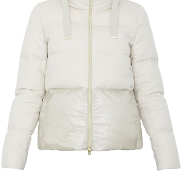 Herno Women Silk And Cashmere Down Jacket