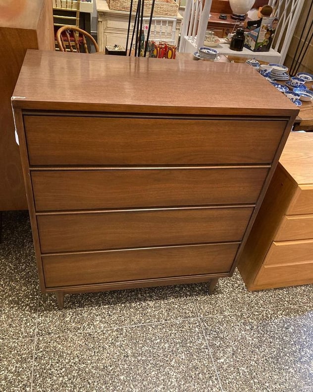Mid century chest of drawers 36” x 18” x 42”