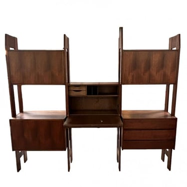 Wall Unit/Room Divider in Walnut