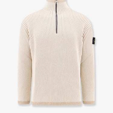 Stone Island Men Stone Island Beige Knitwear