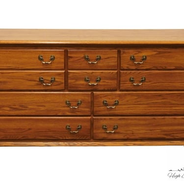 COCHRANE FURNITURE Hermitage House Collection Solid Oak Country French 67" Seven Drawer Dresser 1331 