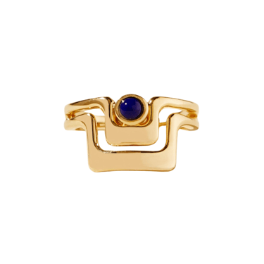 Grand Ring - Blue — Lindsay Lewis Trunk Show