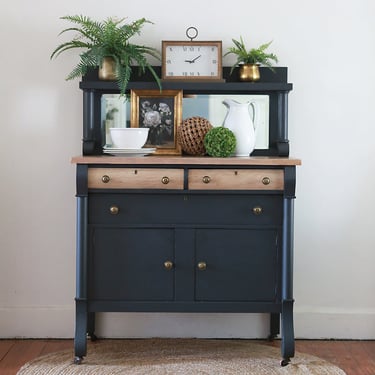 Empire Buffet in Ash with Wood Accents