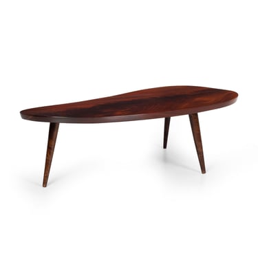 Arthur Espenet Carpenter Coffee Table in Solid Walnut