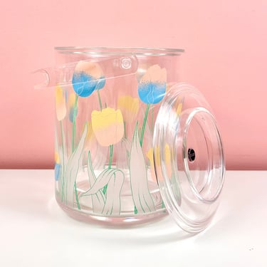 Floral Printed Ice Bucket by Culver 