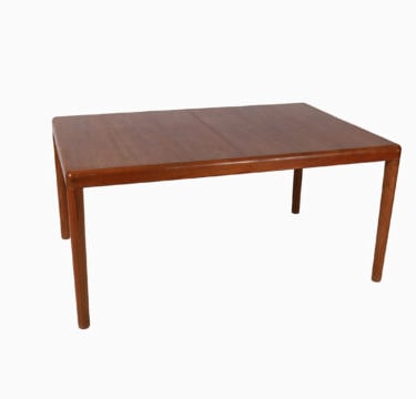 danish modern dining table