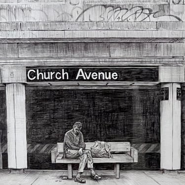 Guno Park | "Church Avenue Q," Framed