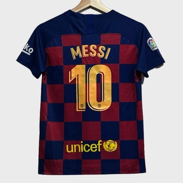 Lionel Messi FC Barcelona Home Jersey Youth L