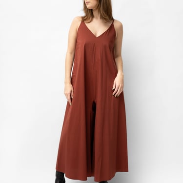 Strappy Cropped Wide Leg Jumpsuit