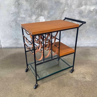 Mid Century Arthur Umanoff Bar Cart