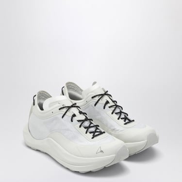 Roa White Sella Sneakers In Technical Nylon Men