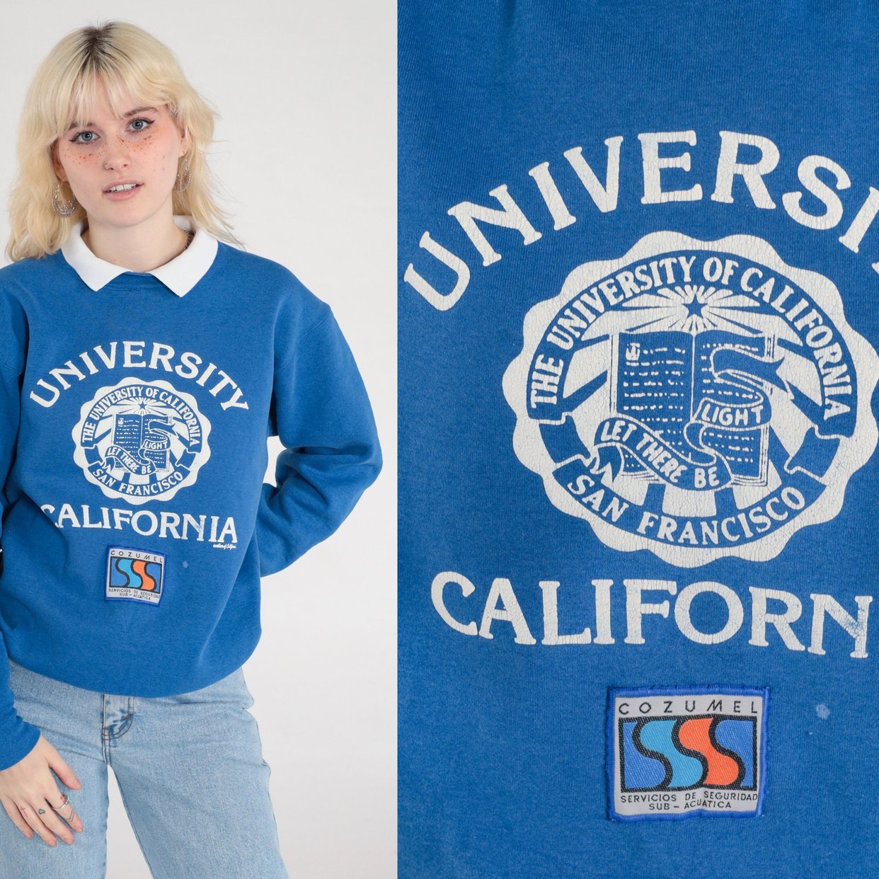 トップス 90s USA The Outer Limits SF Sweatshirt L The Outer Limits TV Series (1995-2002) T-Shirt Sci-Fi Alien