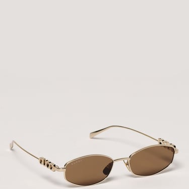 Gucci Sunglasses Woman Gold