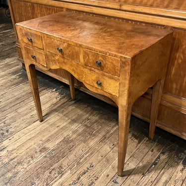 Italian Burlwood Console