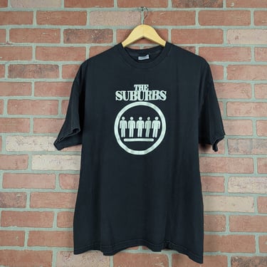 Vintage 90s Glow-in-the-Dark The Suburbs ORIGINAL Band Tee - Extra Large 