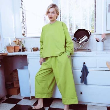 Toit Volant Aretha Lounge Pants 2.0 - Lime