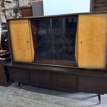 Unique Mid Century Bar from Germany 88.5 X 61.25 X 18.25