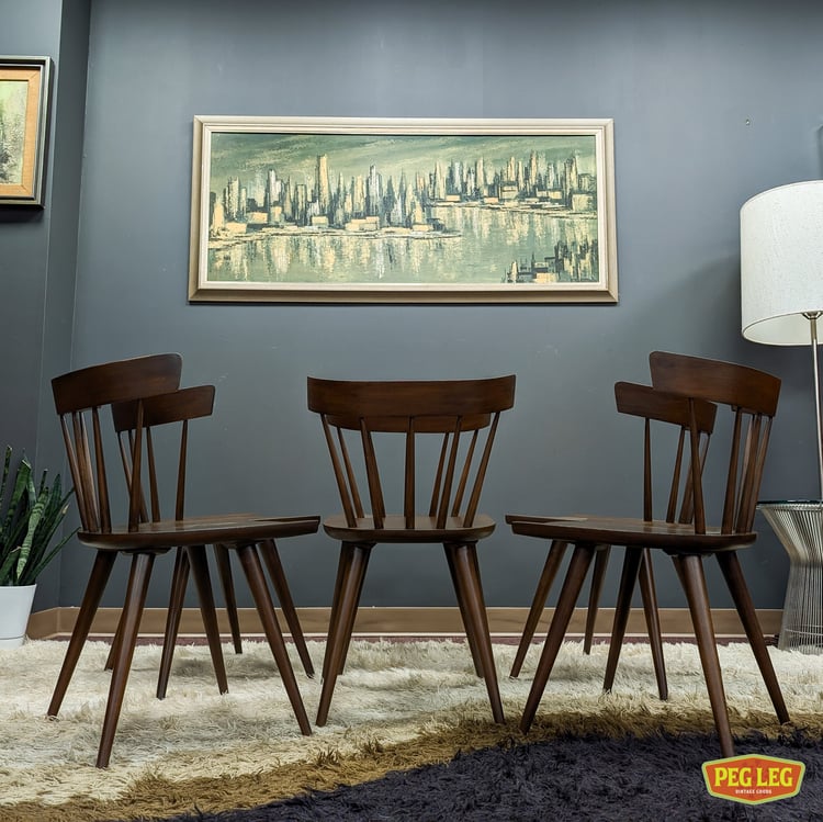 Set of 6 Mid-Century Modern dining chairs from the Planner Group by Paul McCobb