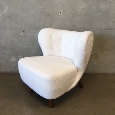 Modern Sherpa Butterfly Chair