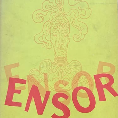 Ensor by Libby Tannenbaum, Museum of Modern Art, 1st Ed Softcover, 1951 