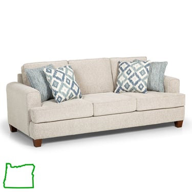 Modern Sofa in Oatmeal