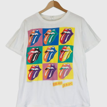 Vintage 1990 Rolling Stones Urban Jungle Europe Tour T Shirt Sz XL