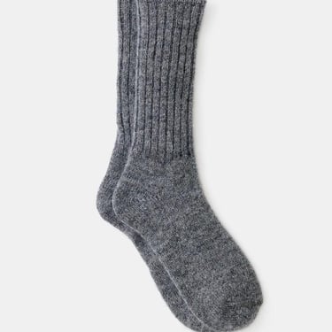 Gray Mohair Socks