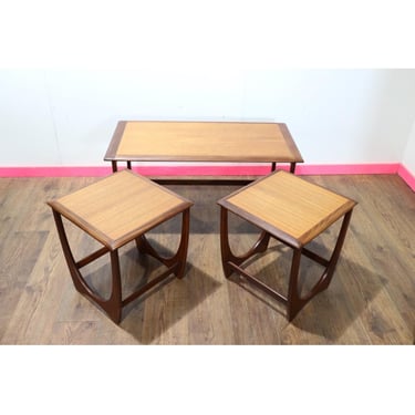 Mid Century Modern Vintage Teak Nesting Tables by G Plan Mid Century Modern Vintage Furniture 