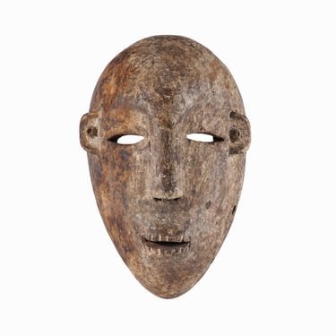 Vintage Traditional African Mask Wooden 