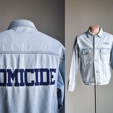 Vintage Homicide Life on the Streets Denim Jacket 