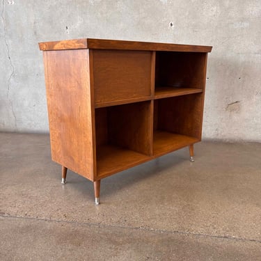 Large Stereo Turntable Console with Record Storage