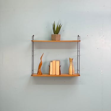 Mid-century string shelf from the 1950s 