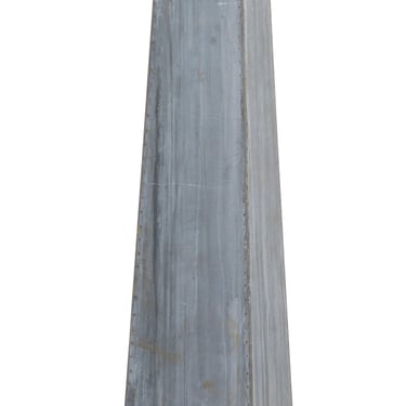 Vintage Zinc Obelisk