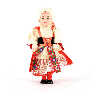 VINTAGE: Collectable Doll - Hard Plastic Doll - SKU 25-C6-00011571 