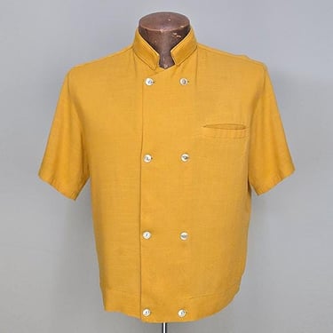 1960s Playboy Shirt / 1960s Shirt-Jac / Men's Vintage / 1960s Men's Shirt / Vintage Playboy / Size Large 