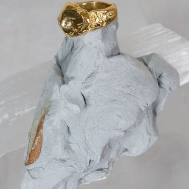 Simuero Marea Ring - Gold/White Amethyst