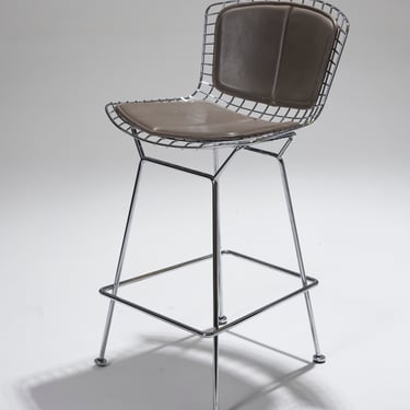 TABOURET DE BAR, HARRY BERTOIA, KNOLL, 1950s